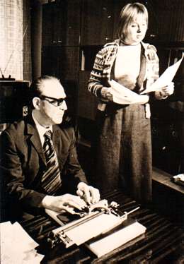 A.Adomaitis su dukra Gintare 1976 m. 