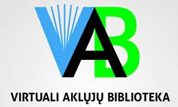Logotipas "Virtuali aklj biblioteka"
