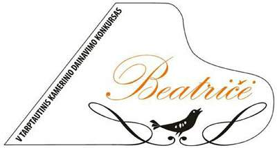 Tarptautinio kamerinio dainavimo konkurso "Beatri" emblema