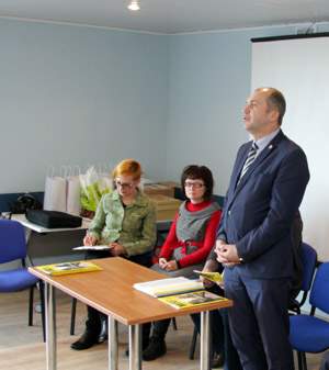 Akluosius ir silpnaregius sveikina meras R. Janickas