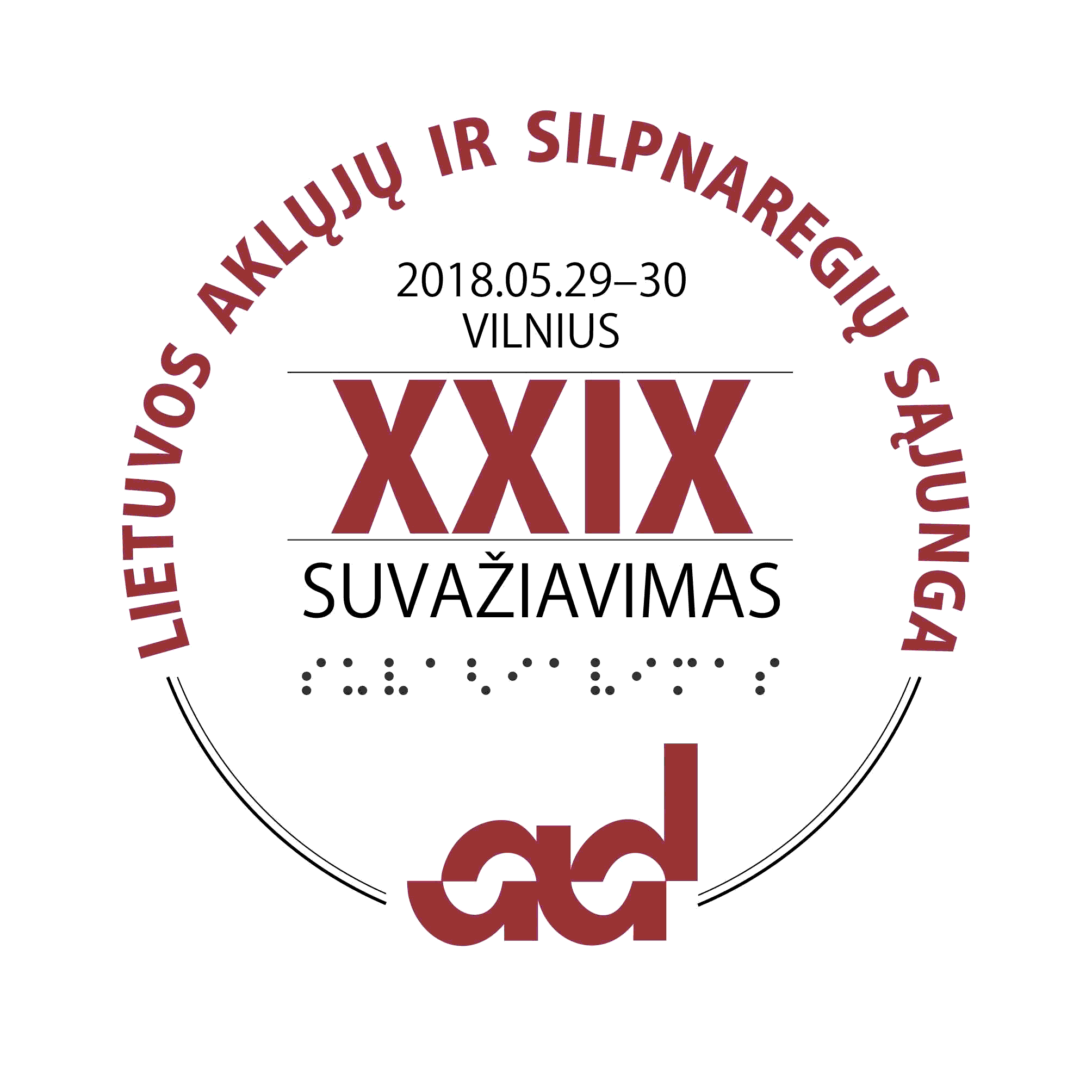 LASS XXIX suvaiavimo emblema